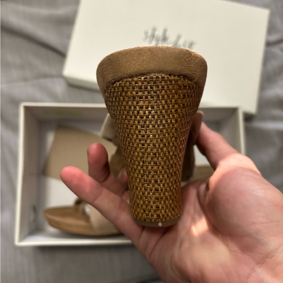 Style & Co Women’s Chickaaf Taupe MC Size 9.5M 2020 Brown Heels NEW - Picture 8 of 16